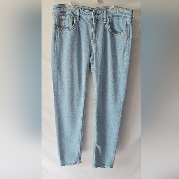 rag & bone Denim - Rag & Bone Women's 27/4 Dre Low Rise Boyfriend Light Wash Denim Jean